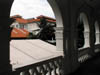Raffles Hotel courtyard