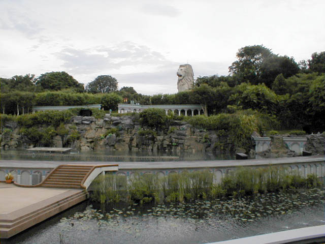 Musical fountain
