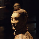 terracotta warrior from the first emperor's underground army