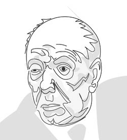 jorge luis borges, by tom christensen